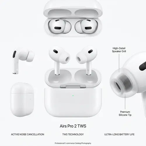 AirPods Pro 2 Earbuds (Carbon Titanium Edition)