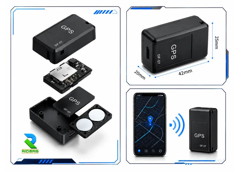 Mini GPS Tracker Device with Voice Callback – Car, Bike & Personal Security